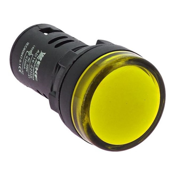 Матрица светодиодная EKF PROxima AD16-16HS желтый 230В AC (16мм)