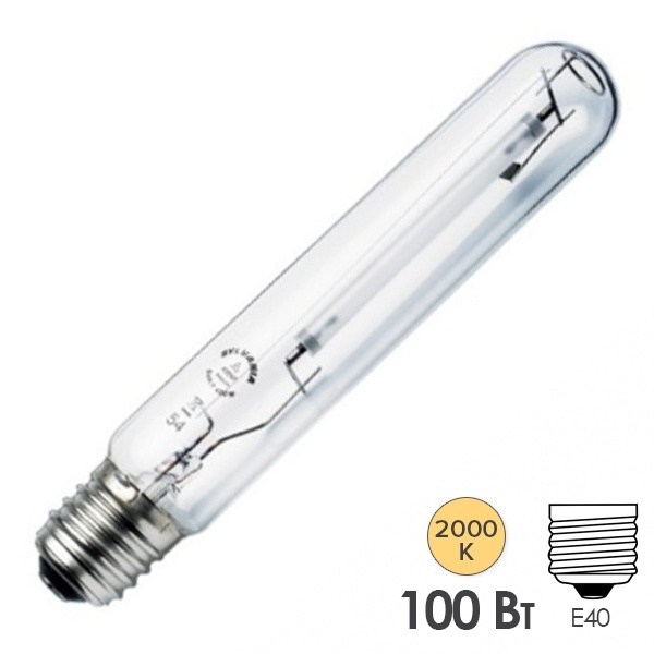Лампа натриевая высокого давления Sylvania SHP-T 100W E40 Basic Plus