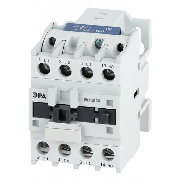 Контактор силовой ЭРА PRO КМИ-22510 3P 1НО 25А катушка 230В AC