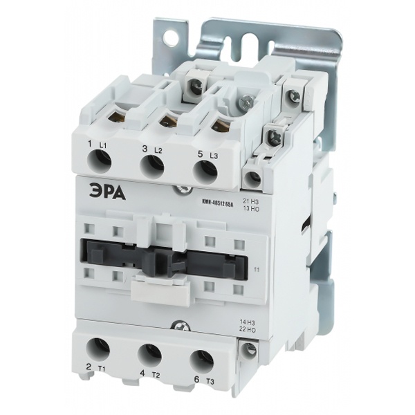 Контактор силовой ЭРА PRO КМИ-46512 3P 1НО+1НЗ 65А катушка 230В AC