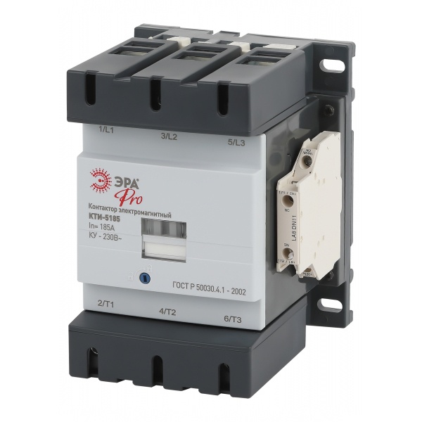 Контактор ЭРА КТИ-5185 PRO KKT50-185-230-10-E 185А 230В/АС3