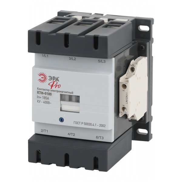 Контактор ЭРА КТИ-5185 PRO KKT50-185-400-10-E 185А 400В/АС3