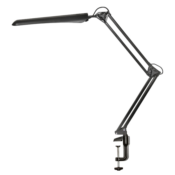 Светильник светодиодный настольный Гермес ПДБ57-8-004 8W 4000K струбцина, сенсорный, черный