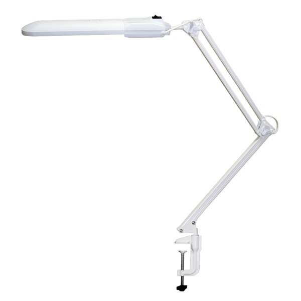 Светильник светодиодный настольный Дельта С16 ПДБ58-8-005 8W 4000K на струбцине, белый