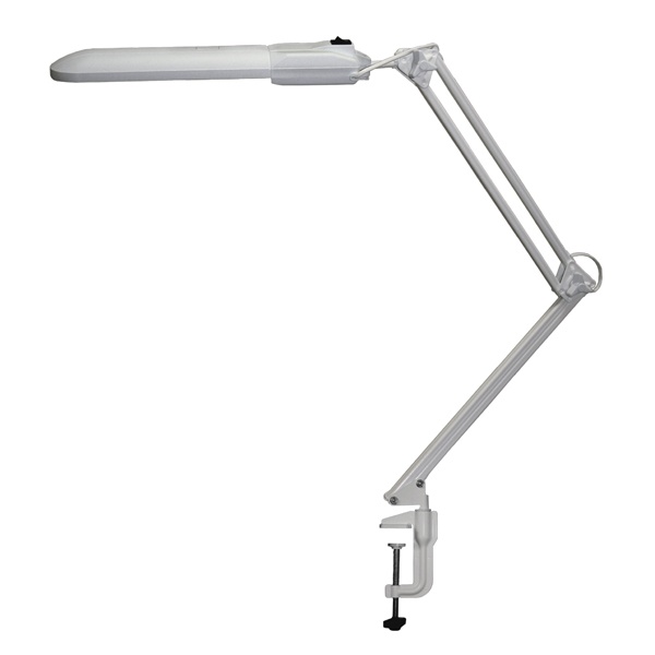 Светильник светодиодный настольный Дельта С16 ПДБ58-8-005 8W 4000K на струбцине, серый