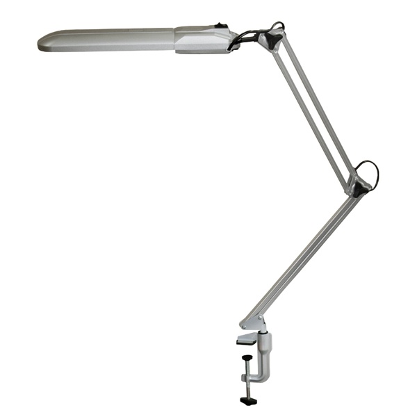 Светильник светодиодный настольный Дельта С16 ПДБ58-8-005 8W 4000K на струбцине, серебристый