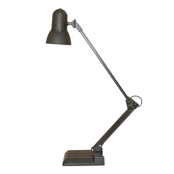 Светильник настольный Надежда + ННБ37-40-170 под лампу ЛОН/LED max 40W 220V Е27 на подставке, черный