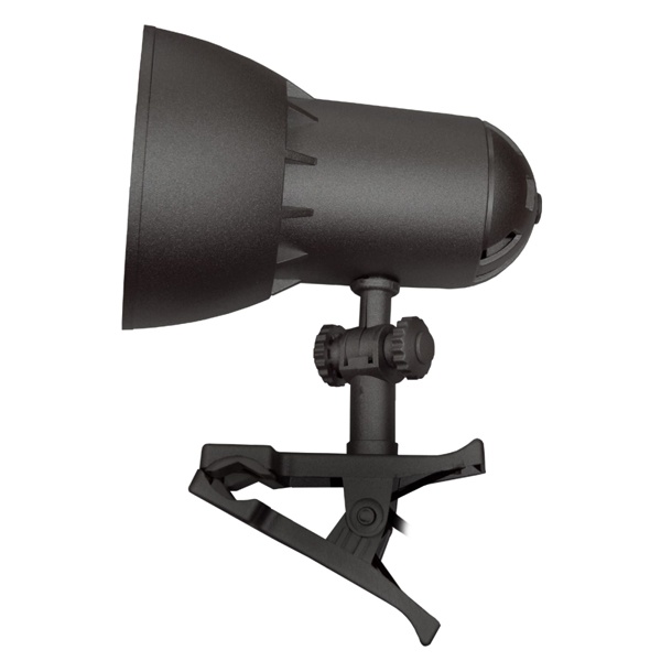 Светильник настольный Надежда 1- мини НДБ37-40-016 под лампу ЛОН/LED max 40W 220V Е27 клипса, черный