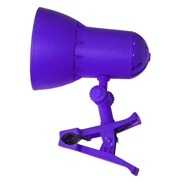 Светильник настольный Надежда 1- мини НДБ37-40-016 под лампу ЛОН/LED max 40W 220V Е27 клипса, фиалка