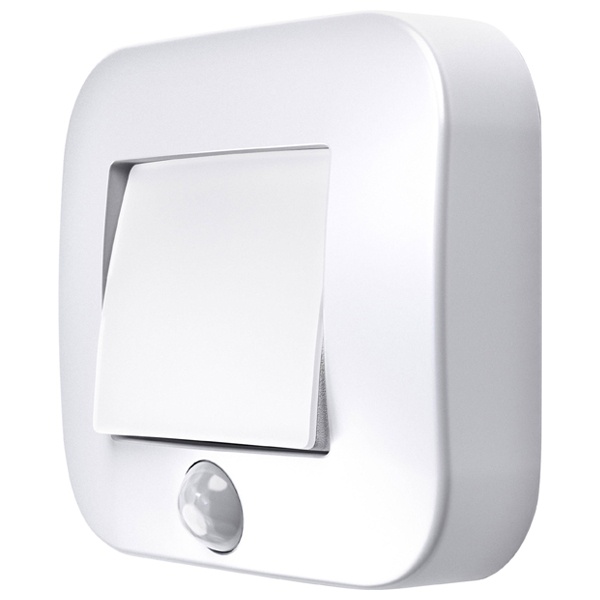 Ночник Ledvance Nightlux Hall WT 0,25W 4000K 14Lm питание от AAA (датчик освещенности и движения)