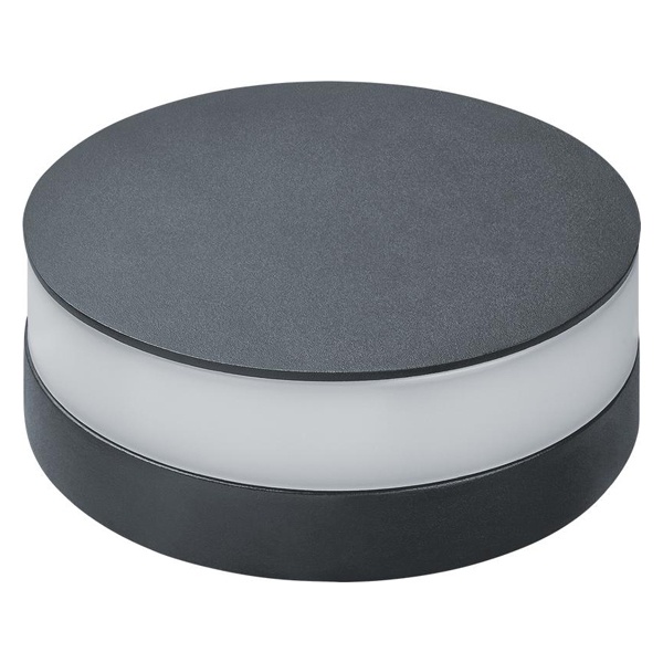 Светильник светодиодный уличный настенный 80 557 NOF-D-W-002-01 12W 3000K 300Lm черный алюминий