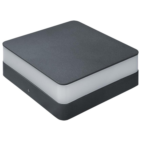 Светильник светодиодный уличный настенный 80 560 NOF-D-W-003-01 7W 3000K 240Lm черный алюминий