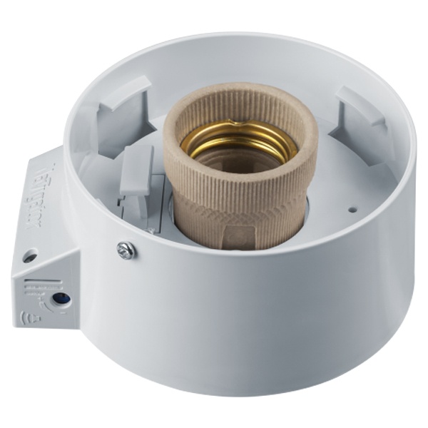 Основание Navigator 80 344 DPB-03-Е27 с опт-акуст. датчиком IP20 для ЛОН/КЛЛ/LED ламп под плафон А85