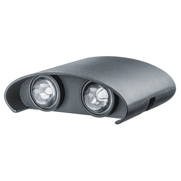 Светильник светодиодный уличный настенный 80 571 NOF-D-W-038-04 4W 4000K 300Lm серый алюминий