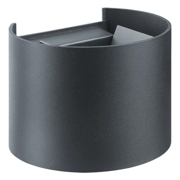 Светильник светодиодный уличный настенный 80 583 NOF-D-W-009-02 6W 3000K 340Lm серый алюминий