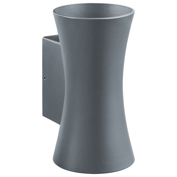 Светильник светодиодный уличный настенный 80 611 NOF-D-W-017-02 10W 3000K 440Lm серый алюминий