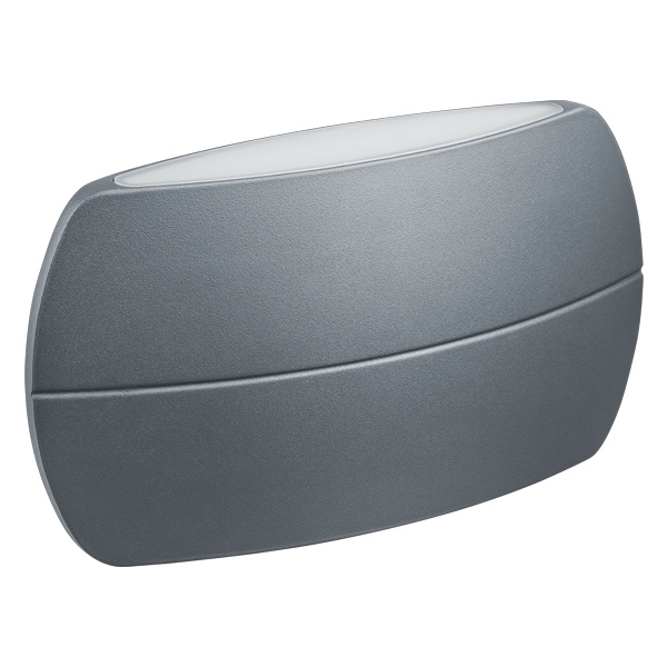 Светильник светодиодный уличный настенный 80 629 NOF-D-W-024-02 6W 3000K 260Lm серый алюминий