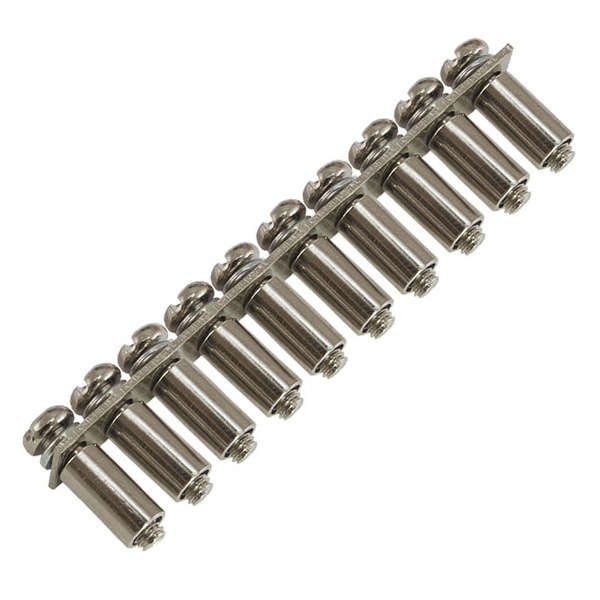 Шинный соединитель DEKraft для 10 зажимов наборных 2,5 мм2 ШС-01