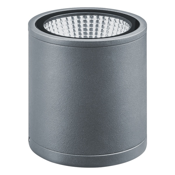 Светильник светодиодный уличный настенный 80 637 NOF-D-W-027-02 7W 3000K 690Lm серый алюминий