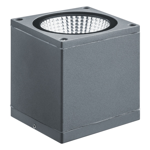 Светильник светодиодный уличный настенный 80 639 NOF-D-W-028-02 7W 3000K 690Lm серый алюминий