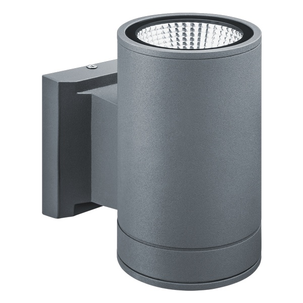 Светильник светодиодный уличный настенный 80 645 NOF-D-W-031-02 7W 3000K 880Lm серый алюминий