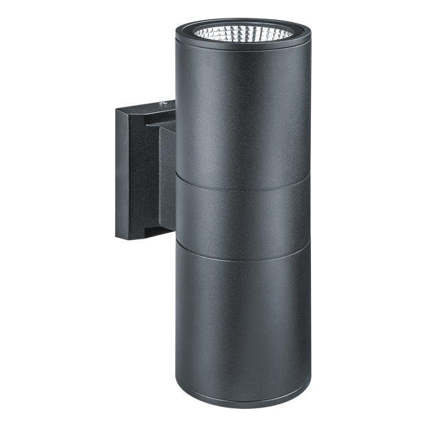 Светильник светодиодный уличный настенный 80 648 NOF-D-W-032-01 14W 3000K 1840Lm черный алюминий