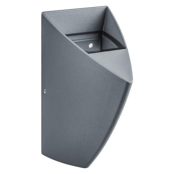 Светильник светодиодный уличный настенный 80 653 NOF-D-W-033-02 6W 3000K 170Lm серый алюминий