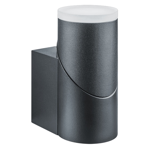 Светильник светодиодный уличный настенный 80 657 NOF-D-W-036-01 8W 3000K 380Lm черный алюминий