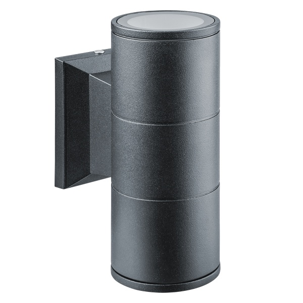 Светильник Navigator 80 642 NOF-D-W-030-01 под лампу GU10 MAX. 50W IP54 65x160x125mm черный алюминий