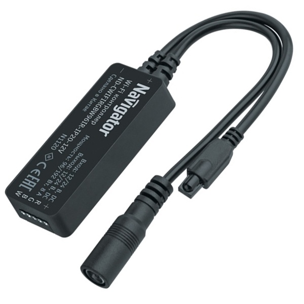 Умный контроллер для СД-ленты Navigator ND-CWIFIRGB96IR-IP20-12V 96/192W 12/24V DC