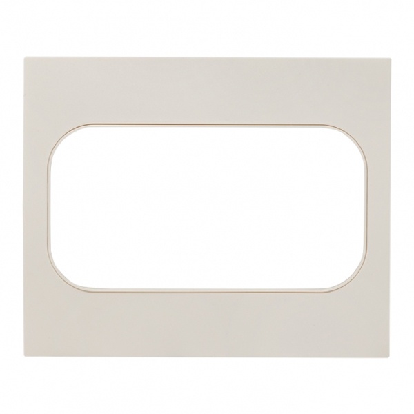 Рамка для 2-й розетки EKF Стокгольм белый