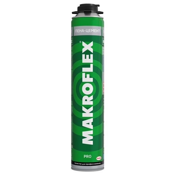 Пена-цемент Makroflex Строительный профессиональный 850мл 2598453