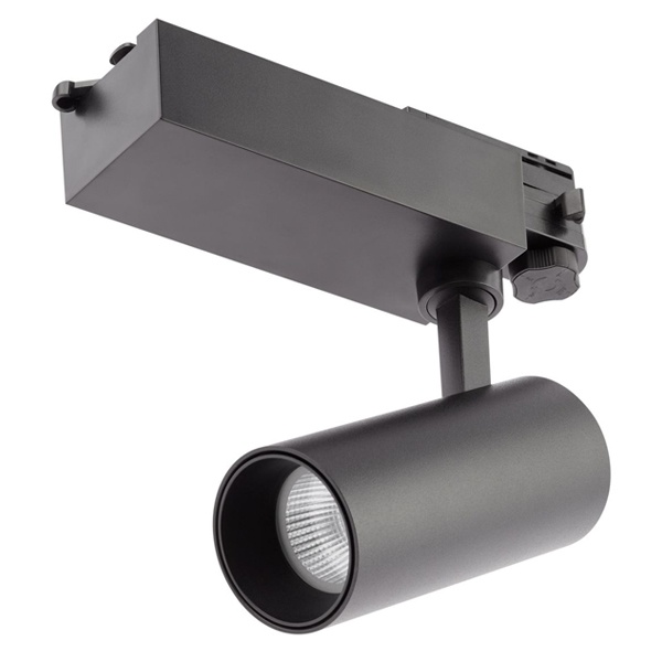 Светильник трековый трехфазный ЭРА STR-30-36-40K-B20 узкий луч 4000K черный