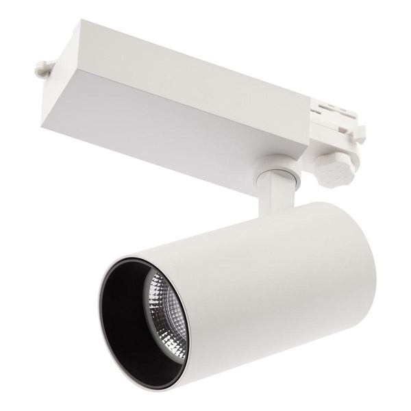 Светильник трековый трехфазный ЭРА STR-30-36-30K-W40 узкий луч 40W 3000K 36° белый