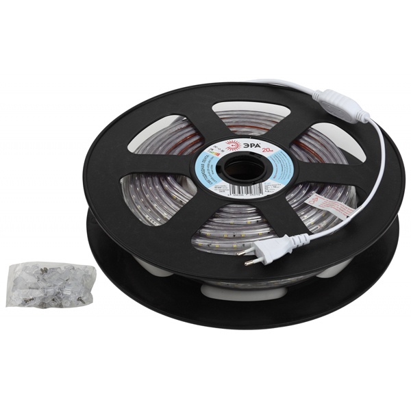 Лента светодиодная ЭРА LS2835-4,8-60-220-6500K-IP67-20m 4,8W холодный (бухта 20m)