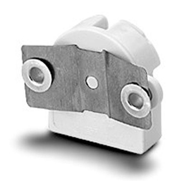 Патрон VS 47502 G13 торцевой поворотный с пружиной под винт М3 для ламп T8