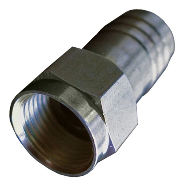 F-разъем Lans обжимной с резиновым уплотнением и силиконовым заполнением для кабелей SAT 50, SAT 703