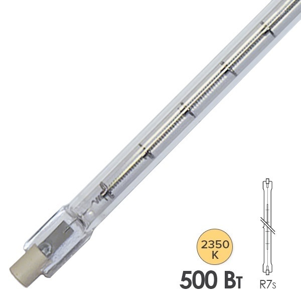 Лампа инфракрасная LightBest IRK 9021 500W 235V R7s