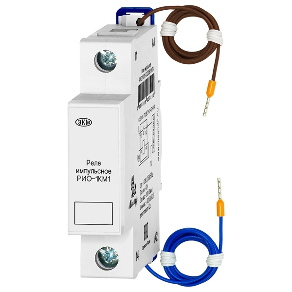 Импульсное реле Меандр РИО-1КМ1 УХЛ4 63А 230В АС 1NO на DIN-рейку (2000016937213)