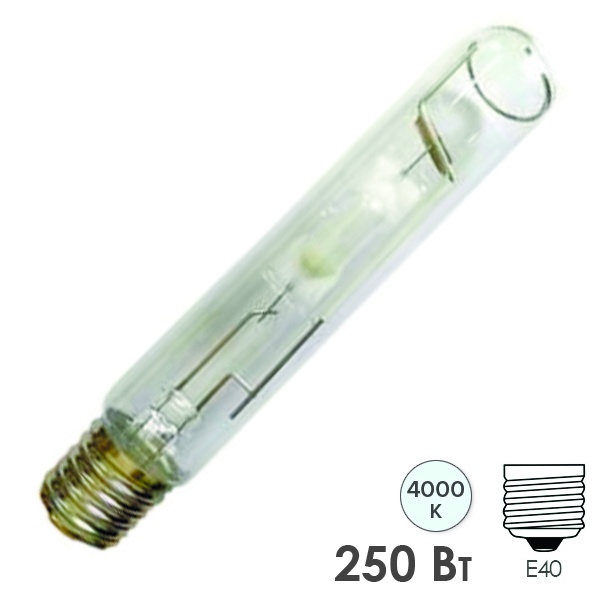 Лампа металлогалогенная газоразрядная Мегаватт ДРИ 250W 4200K E40 (ДРИ) (МГЛ)