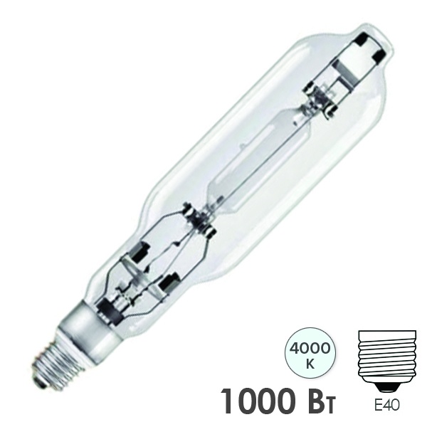 Лампа газоразрядная металлогалогенная Мегаватт ДРИ 1000W 4200K E40 380V