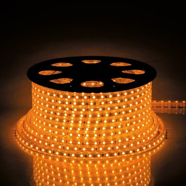 Лента светодиодная Feron LS704 60SMD(2835)/m 4.4W/m 230V IP65 100m, желтый
