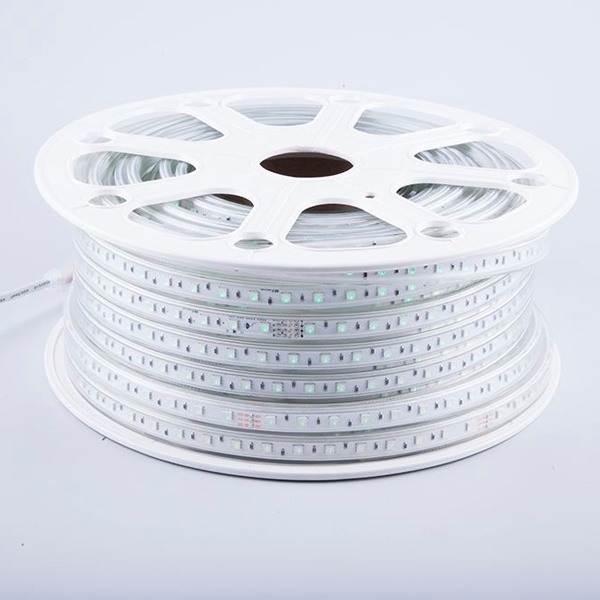 Лента светодиодная Feron LS706 60SMD(5050)/м 11Вт/м 50м IP65 220V RGB, 2 заглушками в комплекте
