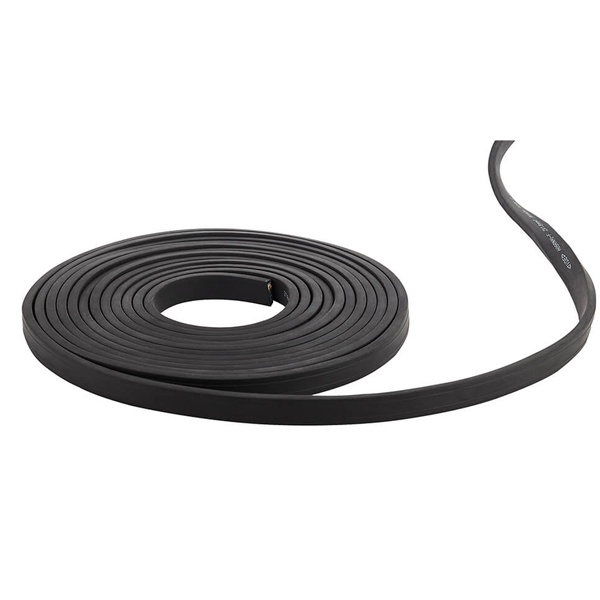 Кабель Белт-лайт ЭРА ERABL-K100 IP65, 2 жилы, 2х1,5мм2, 220В каучук, медь, бухта 100м. черный