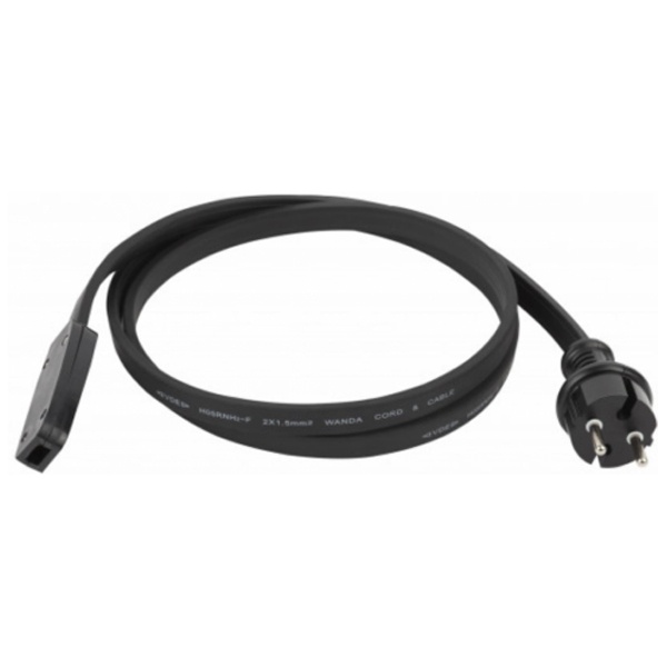 Набор ЭРА для подключения ERABL- SET Белт-лайт (шнур питания с вилкой + коннектор, на 2 жилы) черный