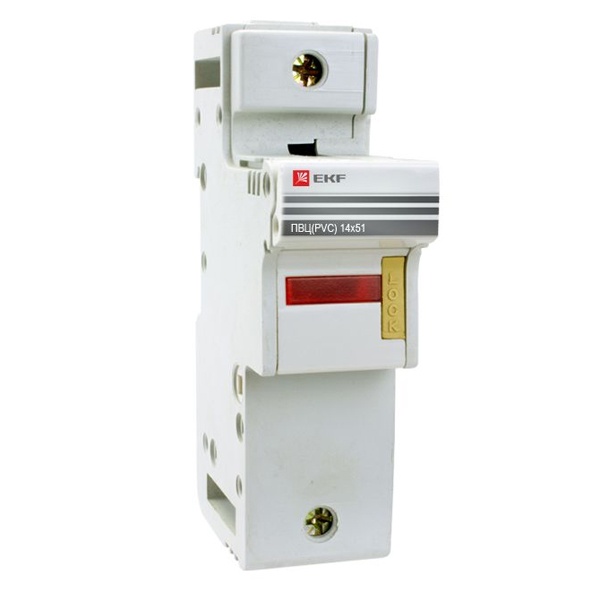 Предохранитель-разъединитель EKF для ПВЦ 14x51 1P (с индикацией)