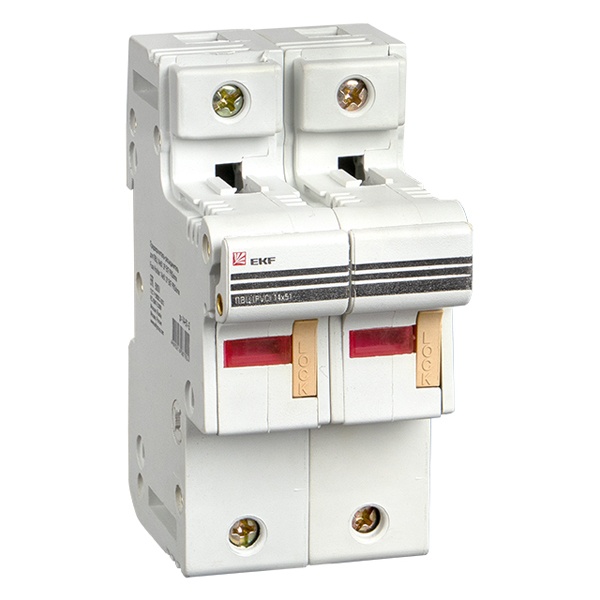 Предохранитель-разъединитель EKF для ПВЦ 14x51 2P (с индикацией)