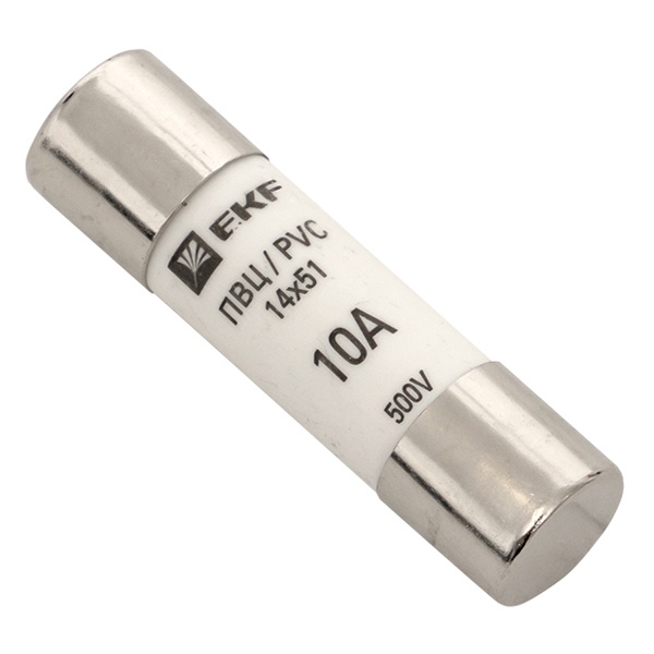 Плавкая вставка цилиндрическая EKF ПВЦ (14х51) 10А