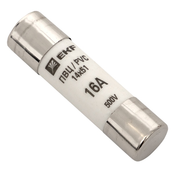 Плавкая вставка цилиндрическая EKF ПВЦ (14х51) 16А