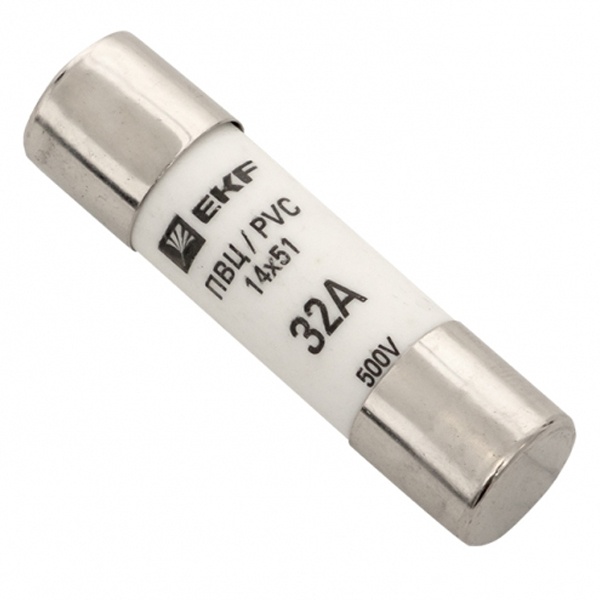 Плавкая вставка цилиндрическая EKF ПВЦ (14х51) 32А